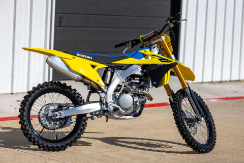 New 2027 Suzuki RM-Z250 Champion Yellow No. 2
