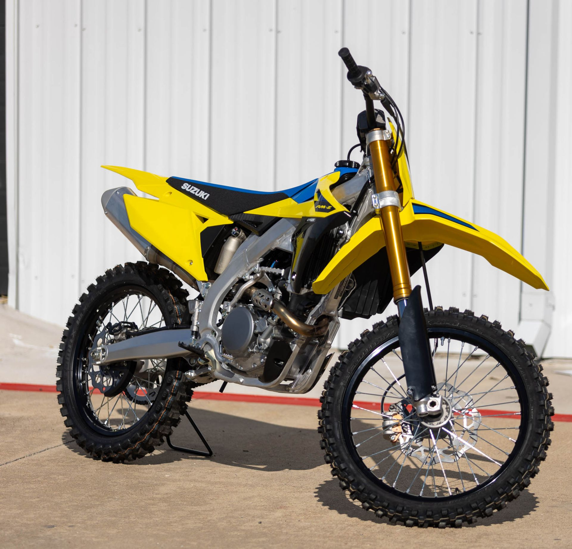 New 2027 Suzuki RM-Z250 Champion Yellow No. 2