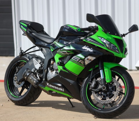 Used 2016 Kawasaki Ninja ZX-6R ABS BLACK/GREEN