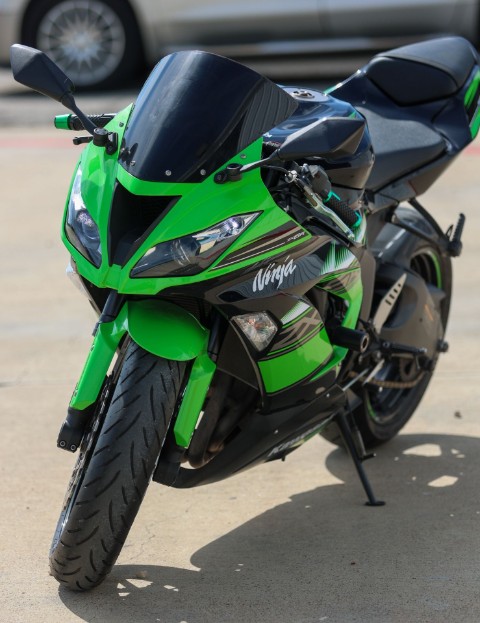 Used 2016 Kawasaki Ninja ZX-6R ABS BLACK/GREEN
