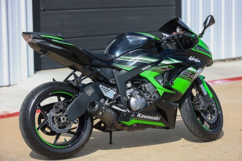 Used 2016 Kawasaki Ninja ZX-6R ABS BLACK/GREEN