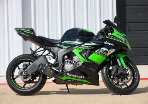 Used 2016 Kawasaki Ninja ZX-6R ABS BLACK/GREEN