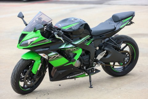 Used 2017 Kawasaki Ninja ZX-6R KRT EDITION BLK/GRN