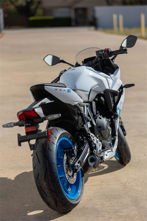 New 2026 Suzuki GSX-8R Pearl Tech White