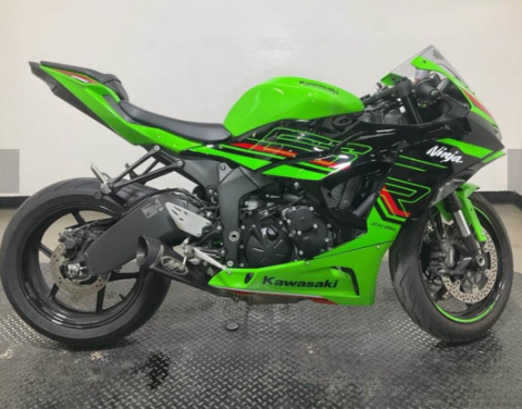 Used 2024 Kawasaki Ninja ZX-6R ABS KRT Edition GRN/BLK