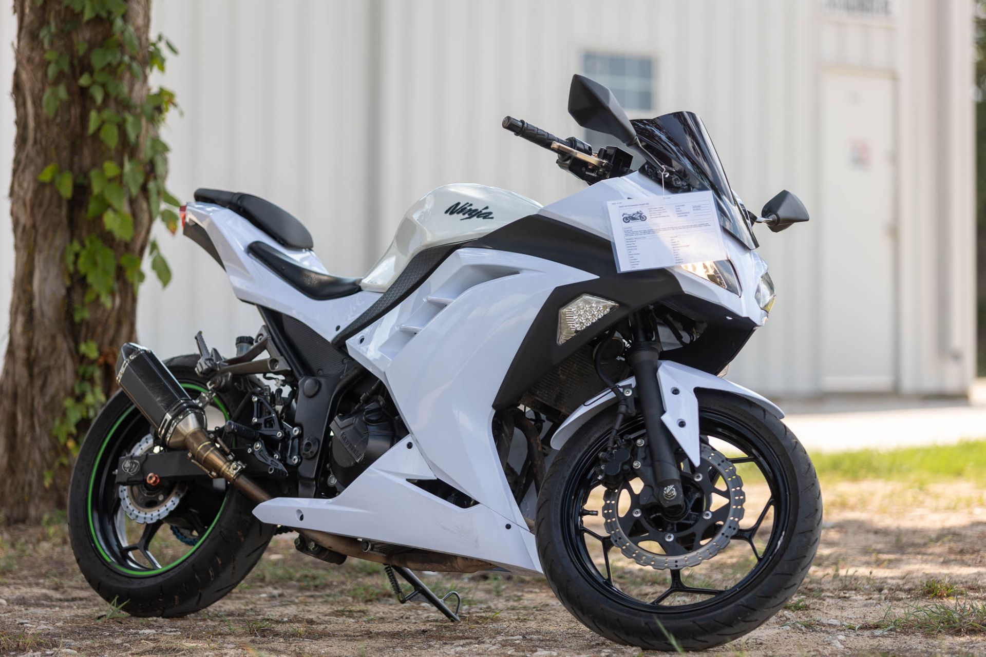 Used 2015 Kawasaki Ninja® 300 White