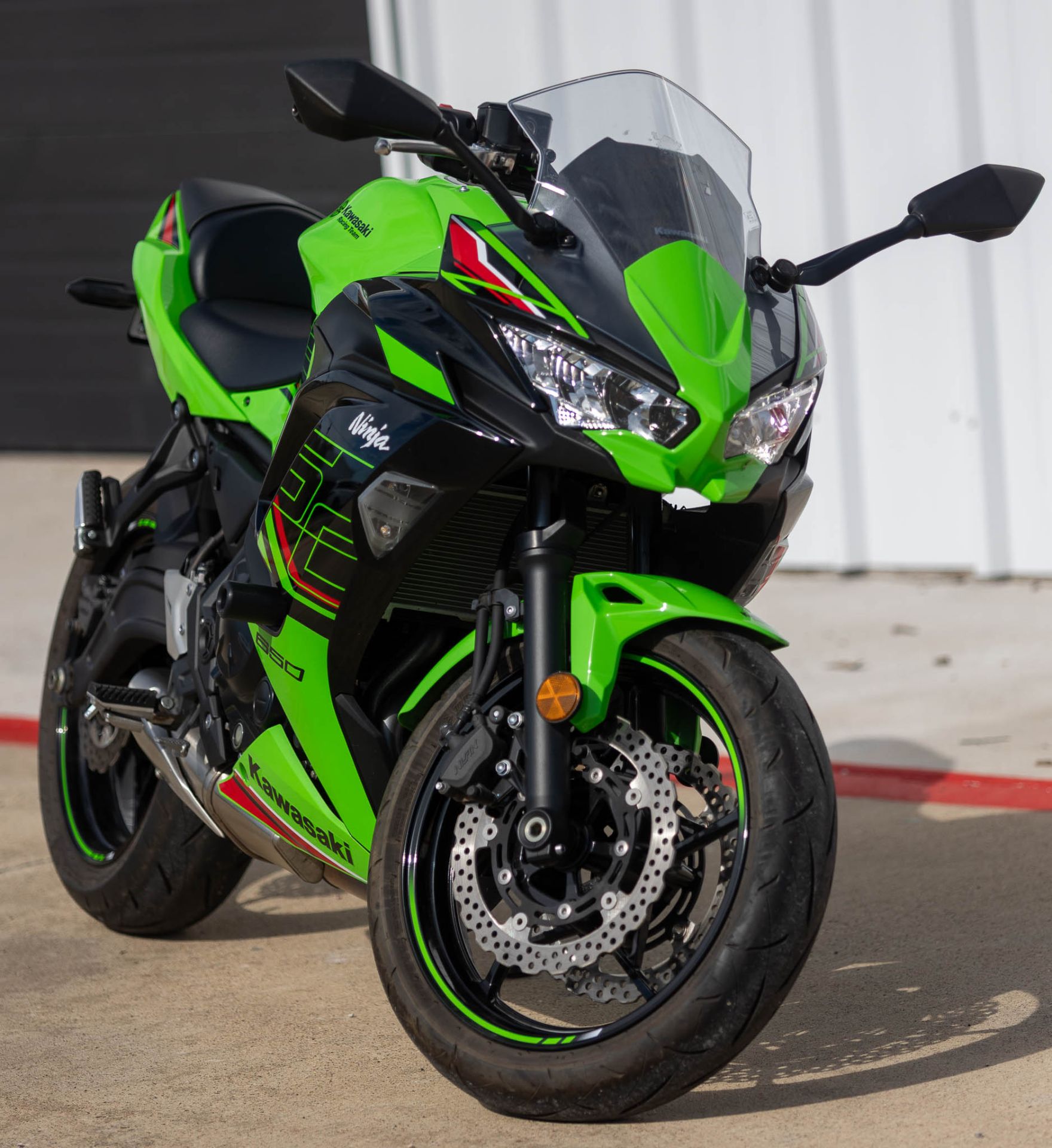 Used 2023 Kawasaki Ninja 650 KRT Edition Lime Green / Ebony