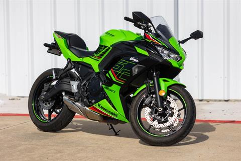 Used 2023 Kawasaki Ninja 650 KRT Edition Lime Green / Ebony