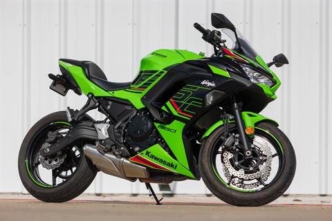 Used 2023 Kawasaki Ninja 650 KRT Edition Lime Green / Ebony