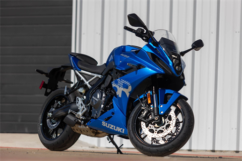 New 2026 Suzuki GSX-8R Metallic Triton Blue