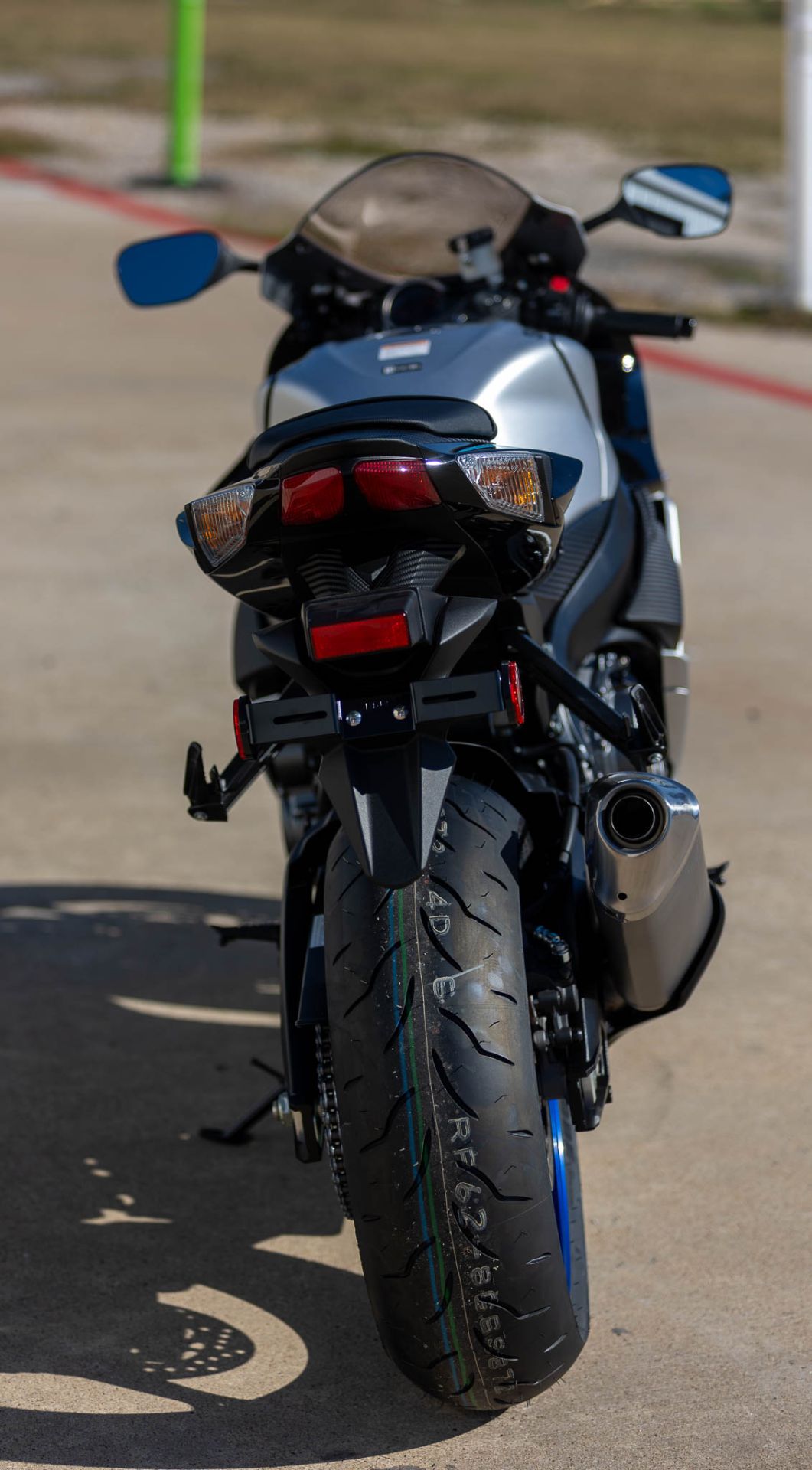 New 2026 Suzuki GSX-R600 Pearl Vigor Blue / Metallic Matte Sword Silver