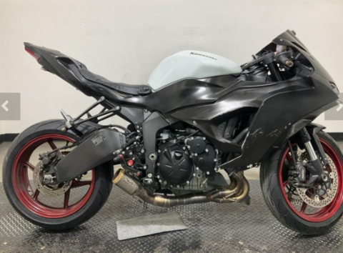 Used 2025 Kawasaki Ninja® ZX™-6R KRT Edition ABS BLACK/WHITE