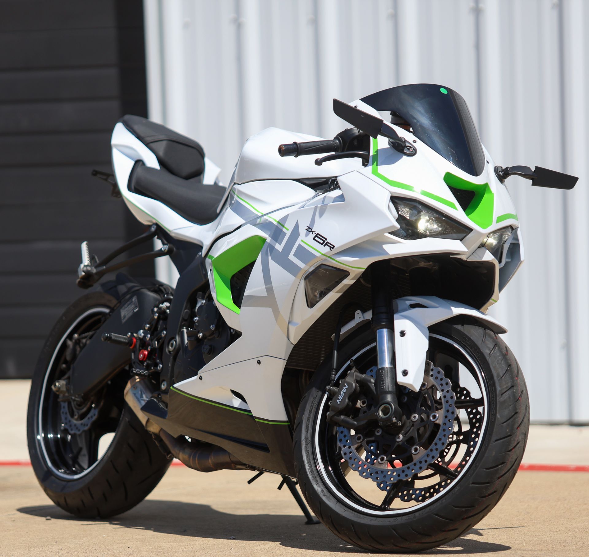 Used 2025 Kawasaki Ninja® ZX™-6R KRT Edition ABS BLACK/WHITE