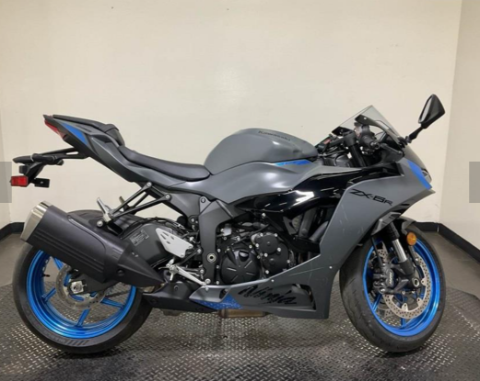R＊ページ Used 2026 Kawasaki Ninja® ZX™-6R ABS GREY/BLK/BLUE