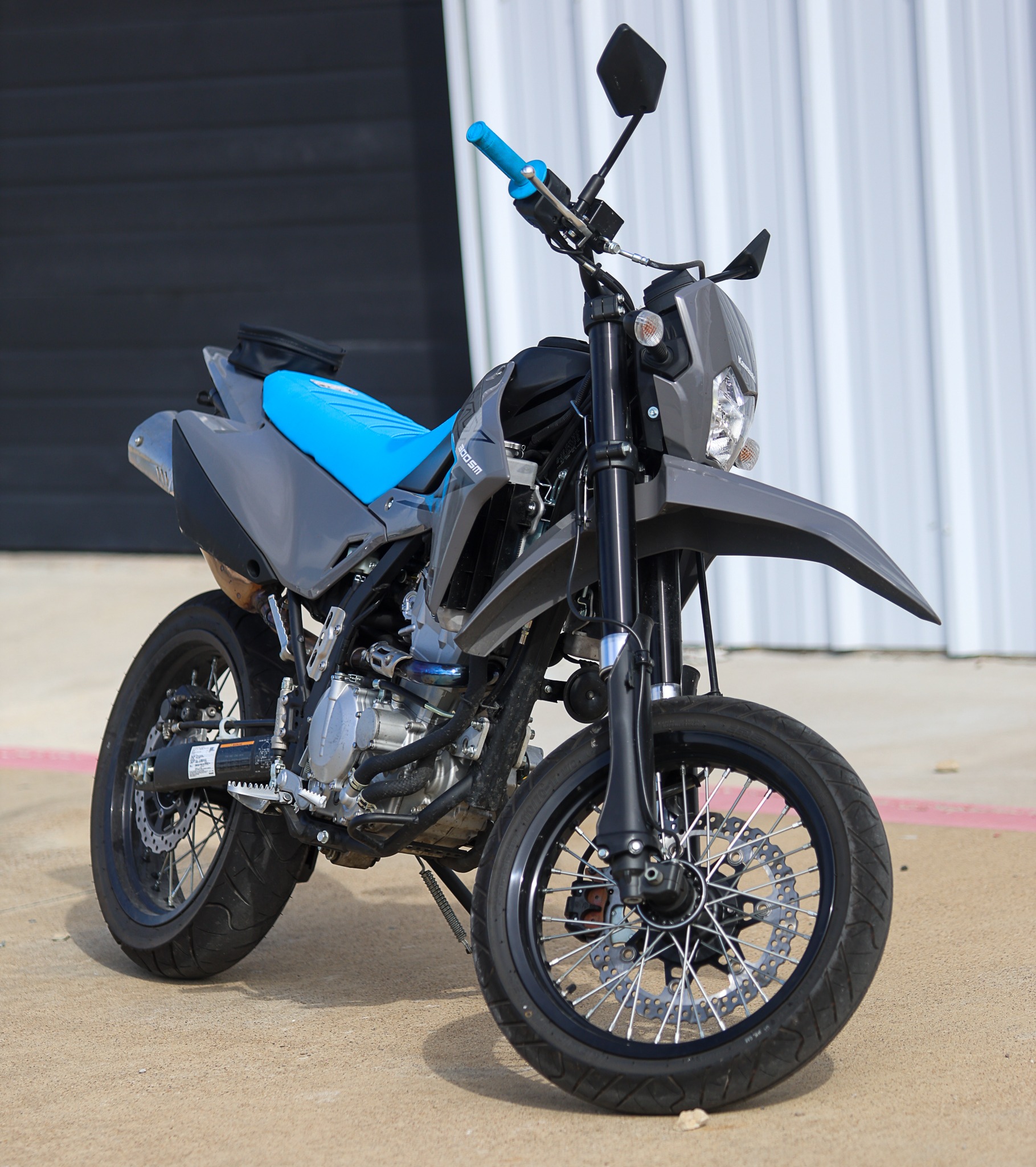 Used 2025 Kawasaki KLX®300SM Battle Gray