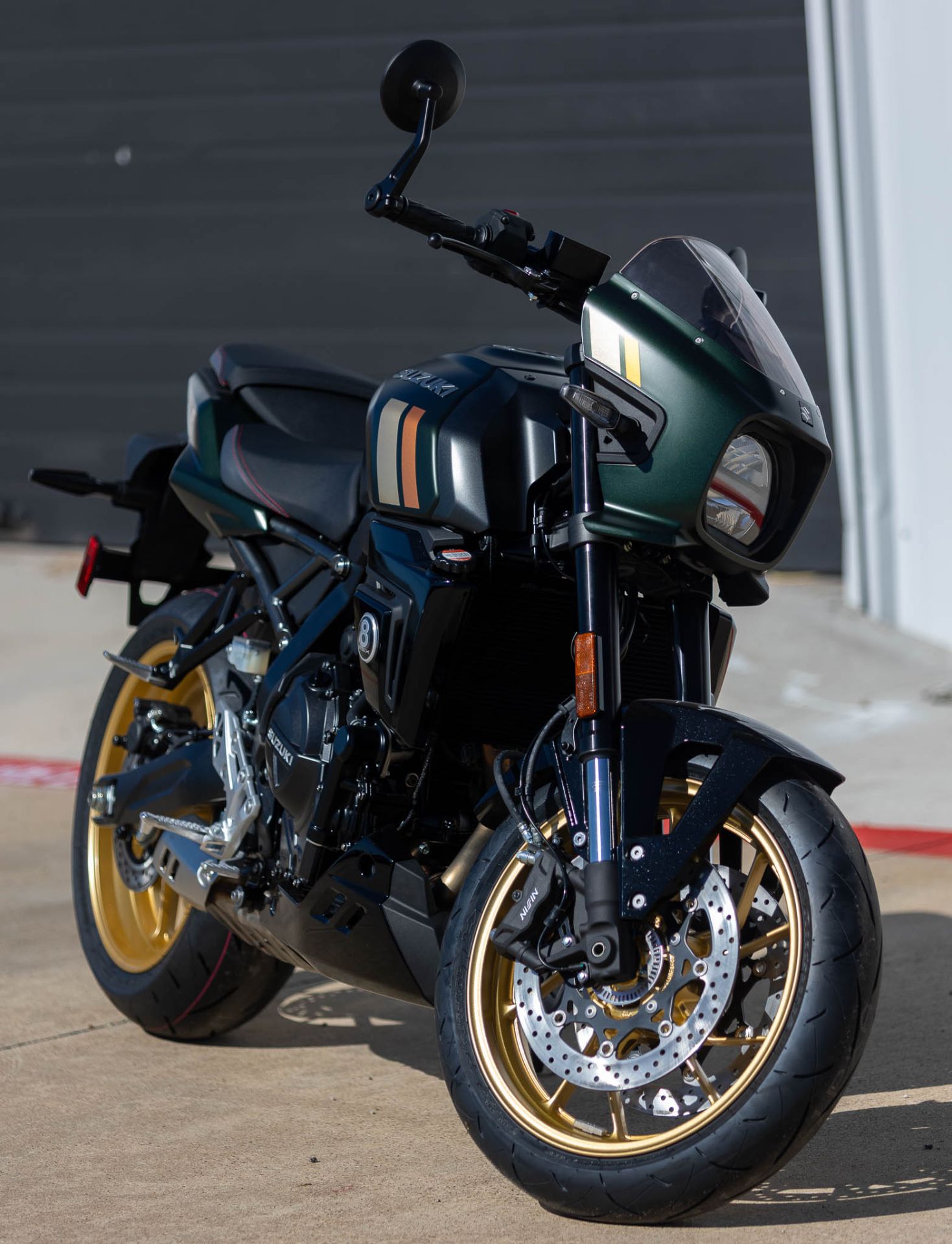 New 2026 Suzuki GSX-8TT Pearl Matte Shadow Green