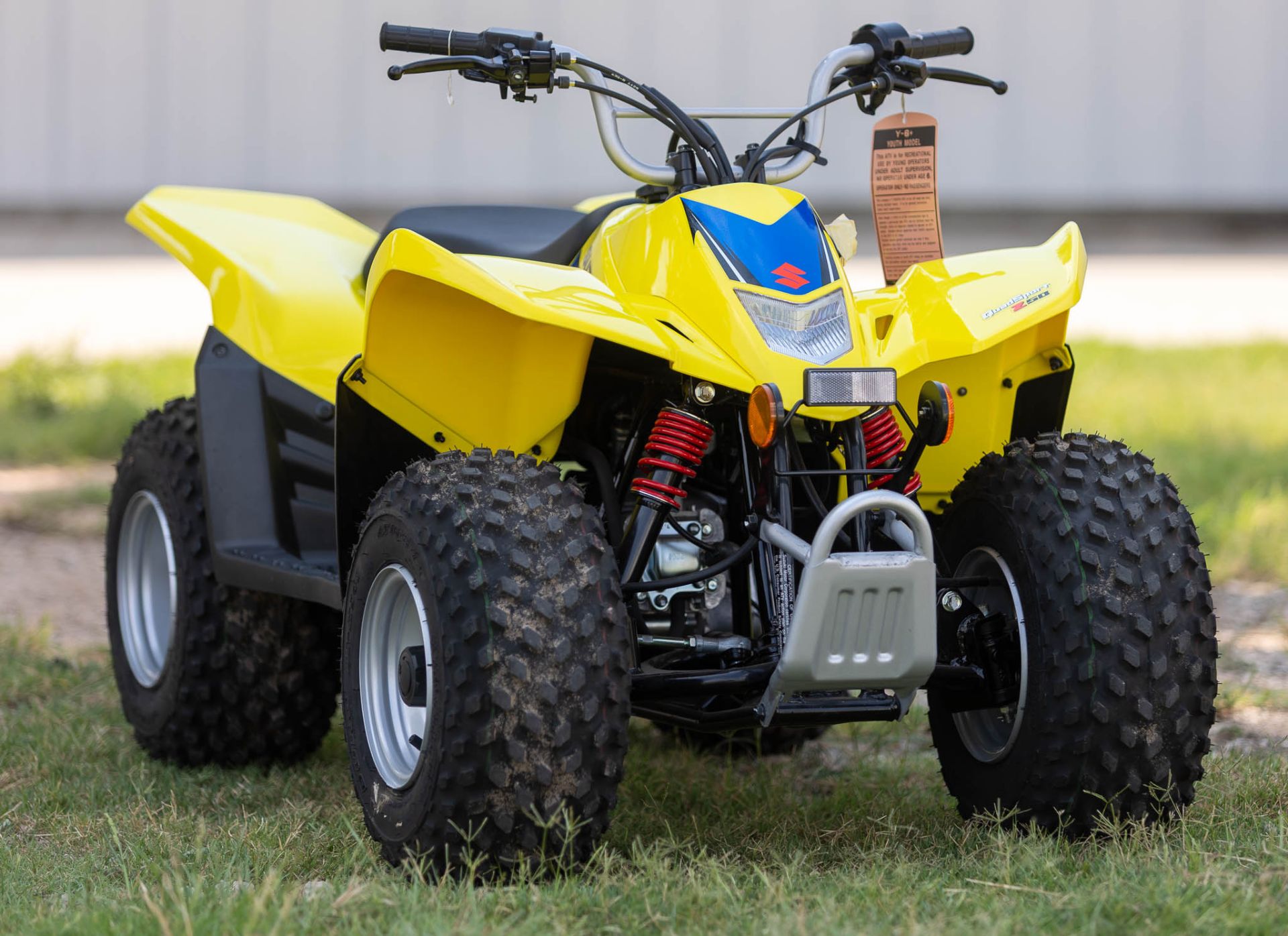 New 2025 Suzuki QuadSport Z50 Yellow - Main Image