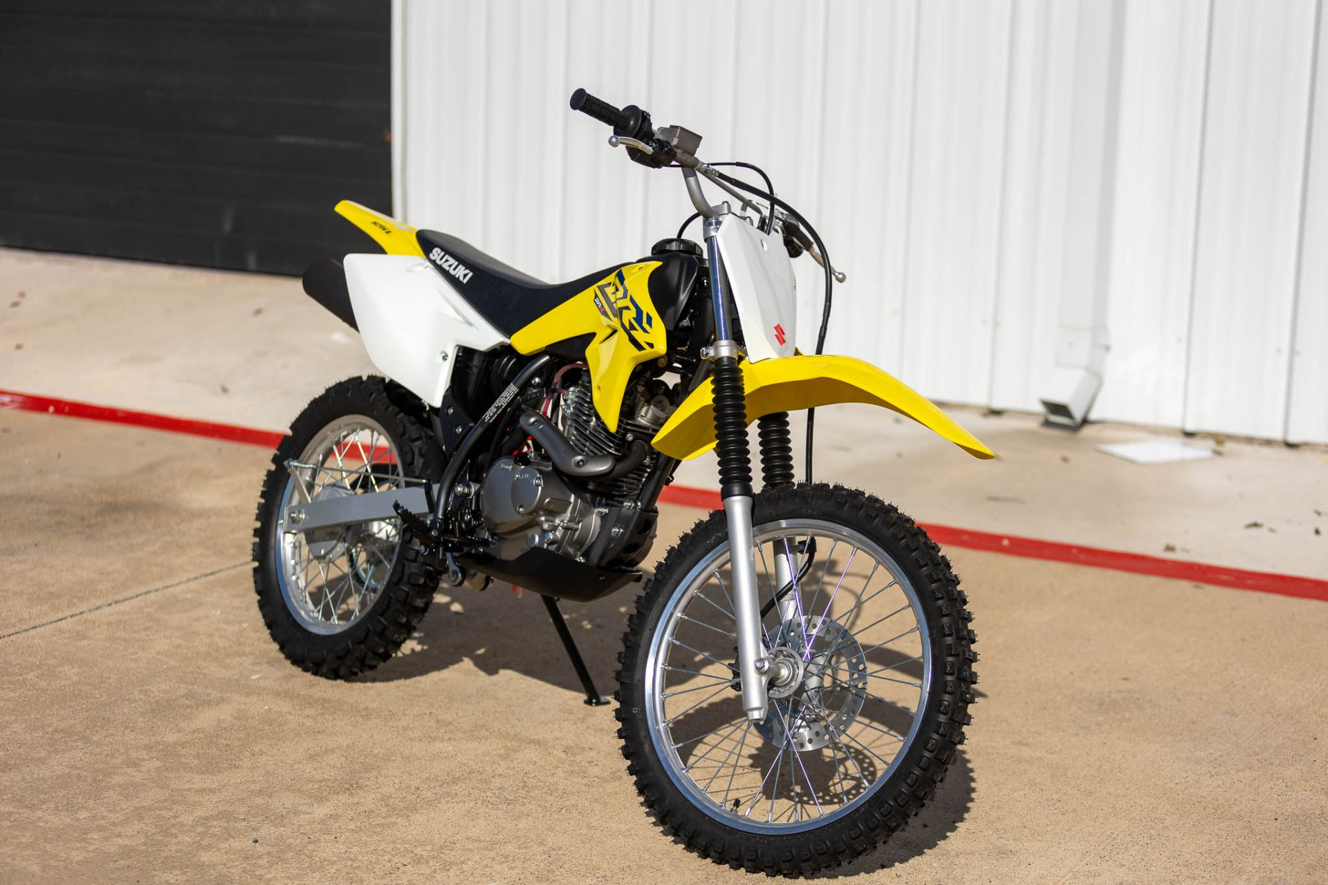 New 2026 Suzuki DR-Z125L Champion Yellow No. 2