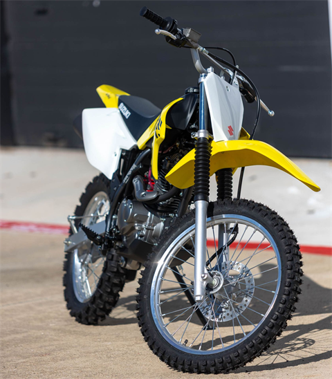 New 2026 Suzuki DR-Z125L Champion Yellow No. 2