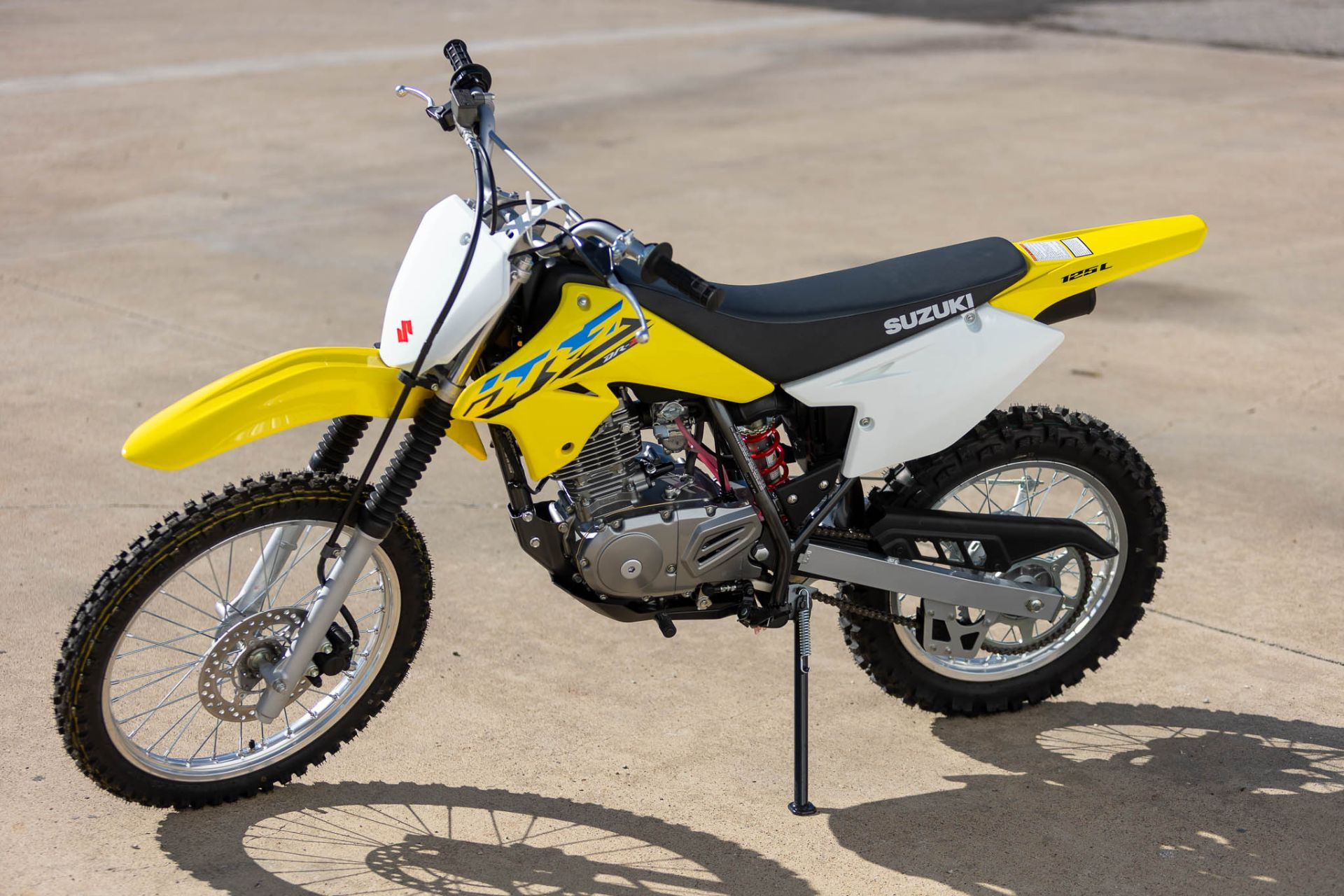 New 2026 Suzuki DR-Z125L Champion Yellow No. 2
