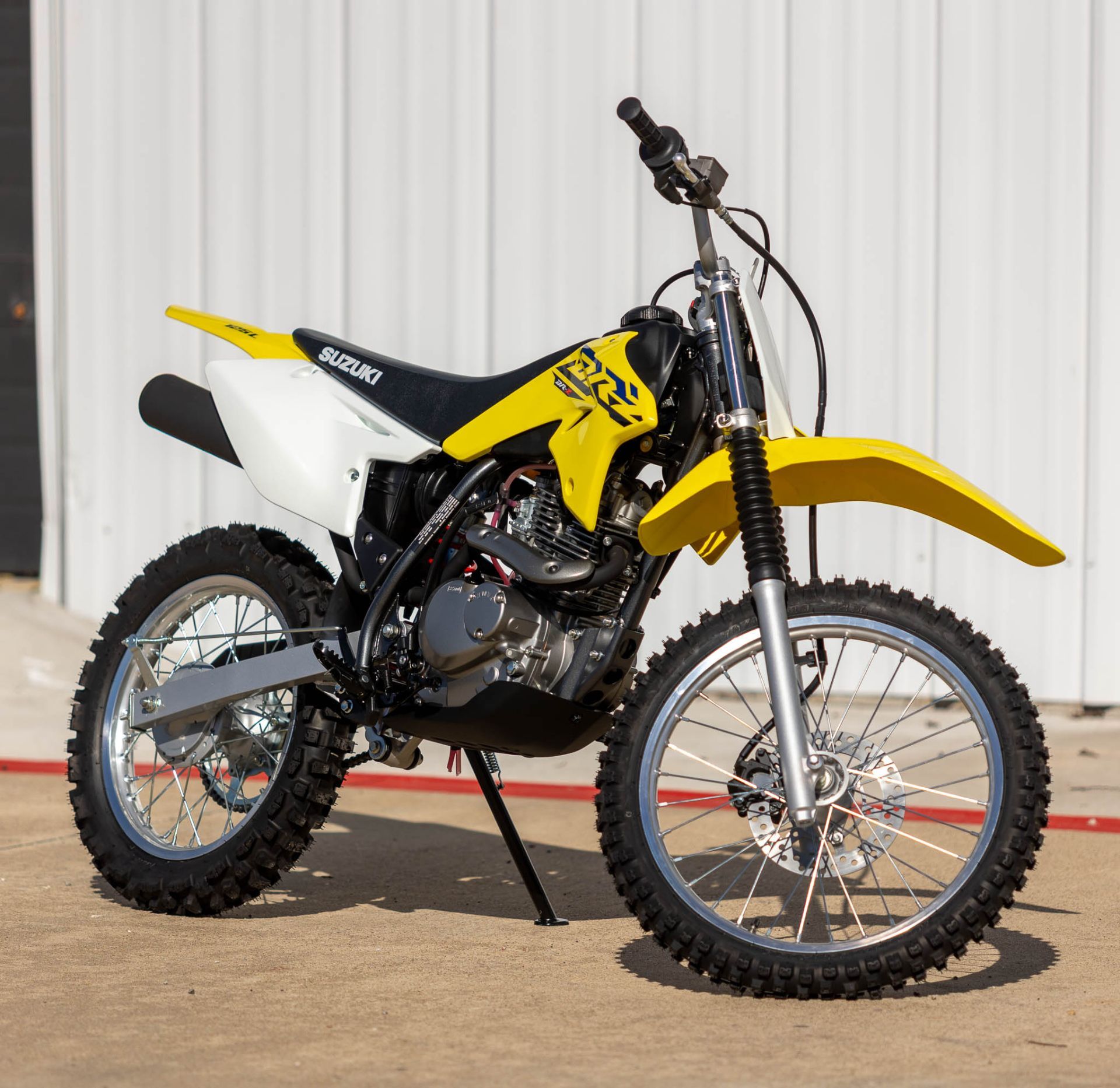 New 2026 Suzuki DR-Z125L Champion Yellow No. 2