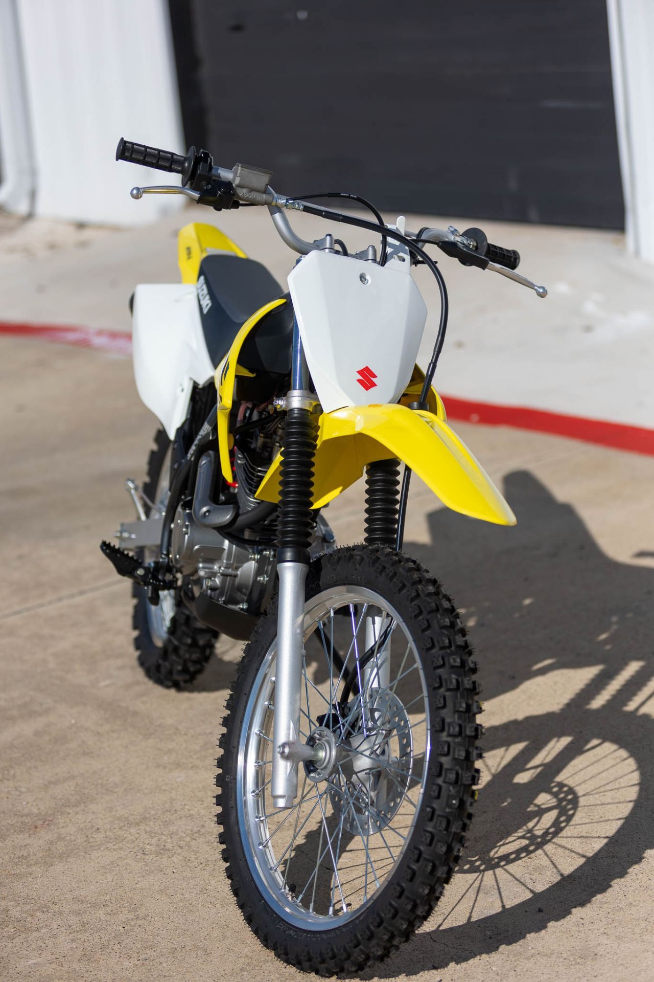 New 2026 Suzuki DR-Z125L Champion Yellow No. 2