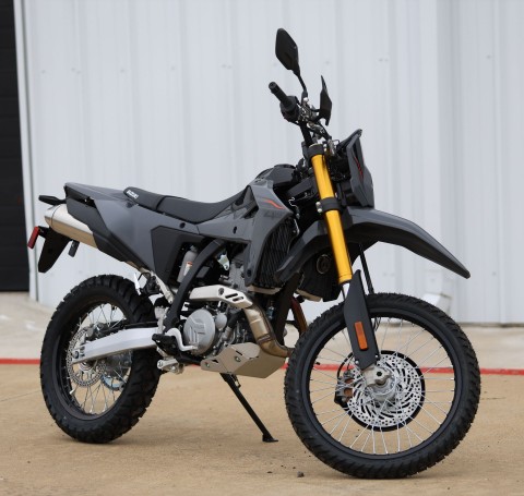 New 2026 Suzuki DR-Z4S+ Solid Iron Gray