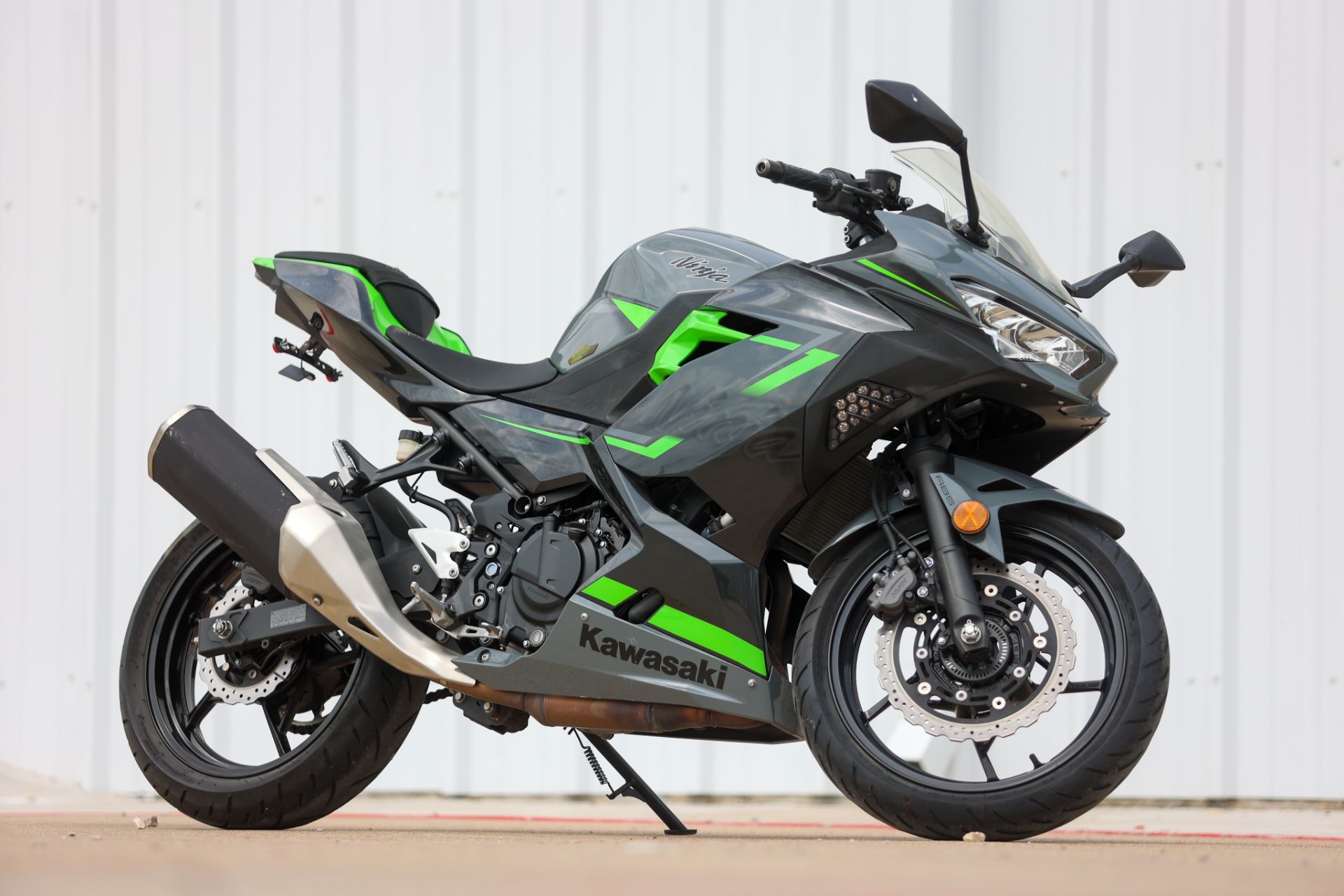 Used 2019 Kawasaki Ninja 400 ABS GREY/GRN/BLK