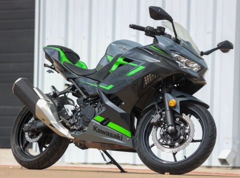 Used 2019 Kawasaki Ninja 400 ABS GREY/GRN/BLK