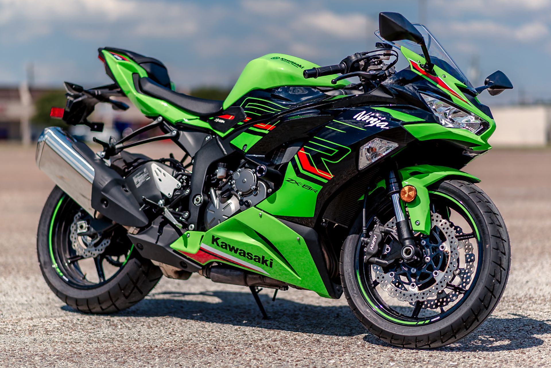 Used 2023 Kawasaki NINJA ZX-6R Green/Black