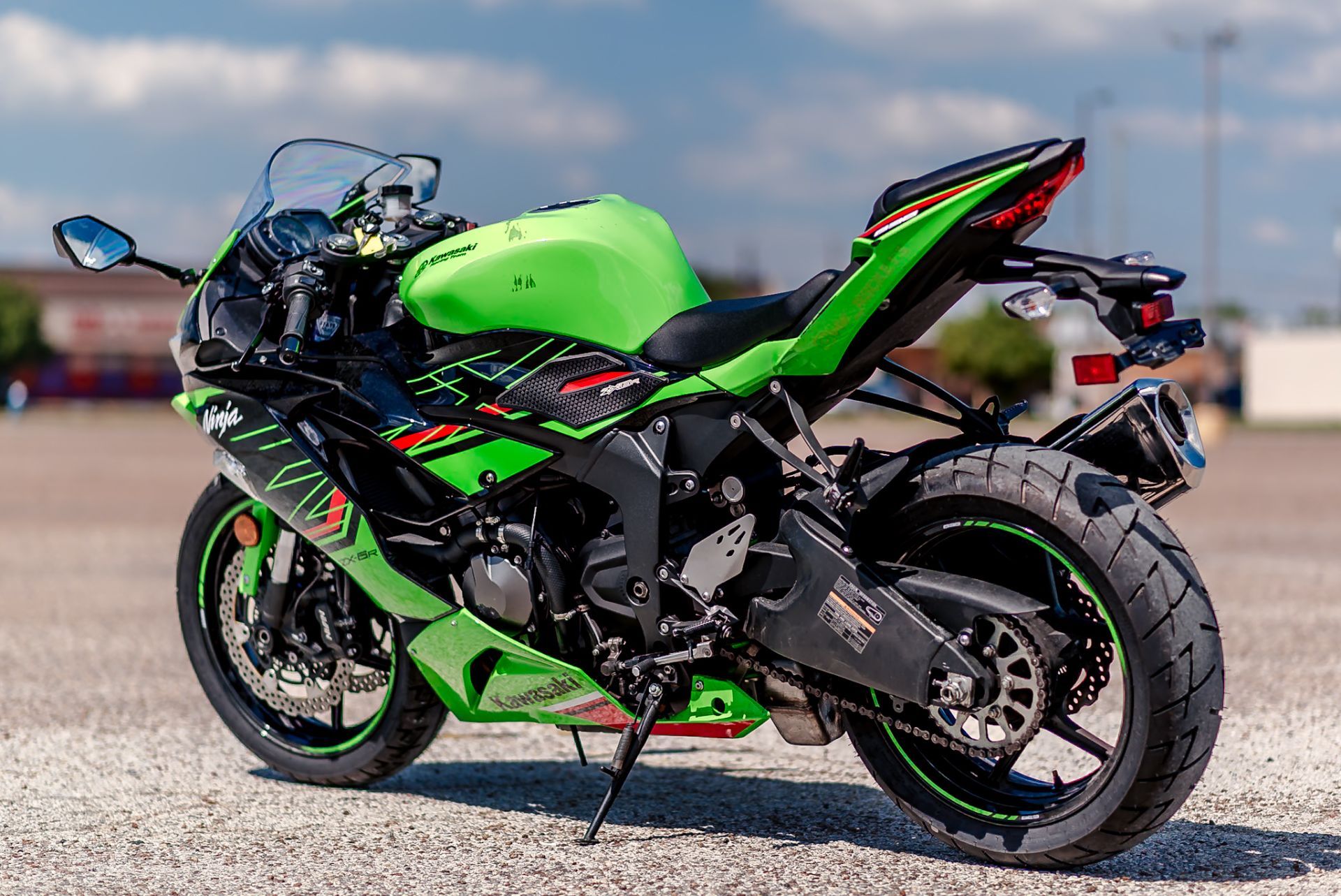 Used 2023 Kawasaki NINJA ZX-6R Green/Black