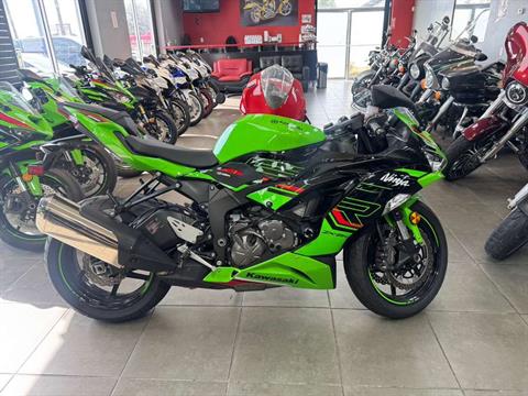Used 2023 Kawasaki NINJA ZX-6R Green/Black