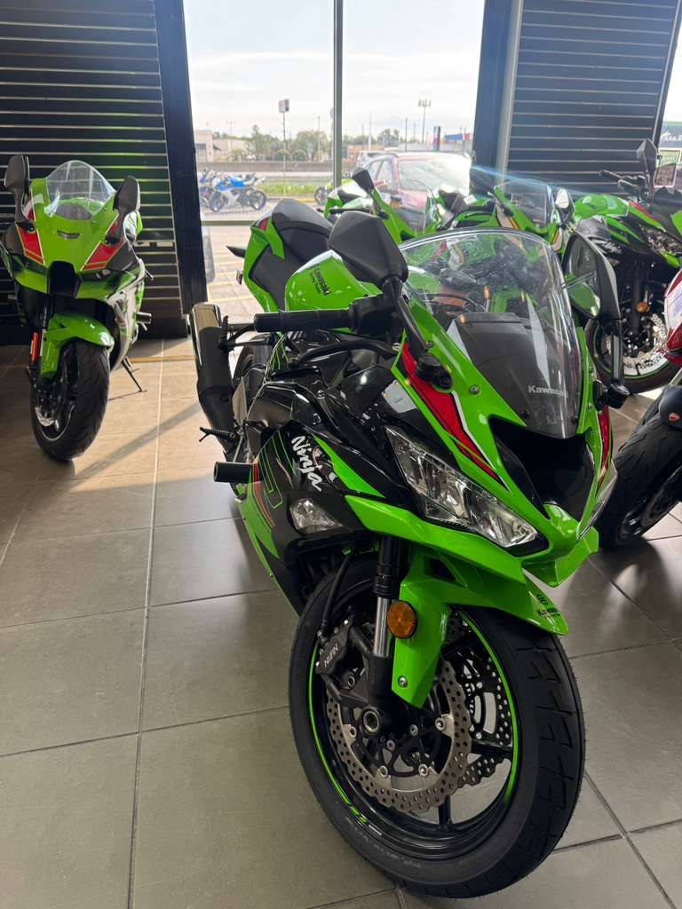 Used 2023 Kawasaki NINJA ZX-6R Green/Black