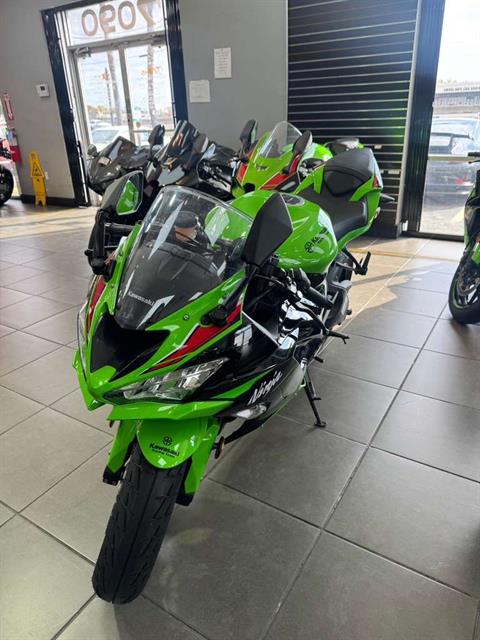 REW 23-24 THE INSANE JKT　GREEN＊GRAY Used 2023 Kawasaki NINJA ZX-6R Green/Black