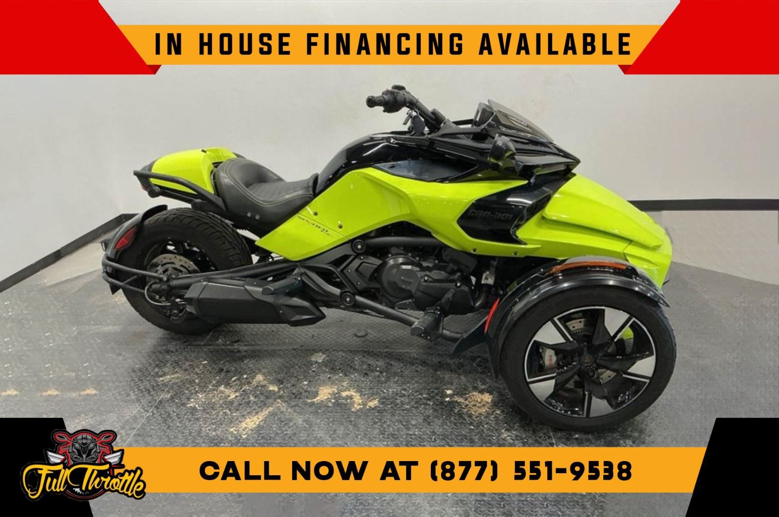 Used 2022 Can-Am Spyder F3-S Special Series Manta Green