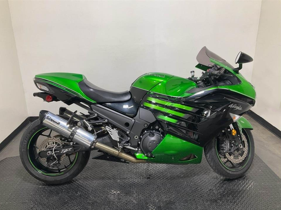 Used 2016 Kawasaki Ninja ZX-14R ABS Golden Blazed Green