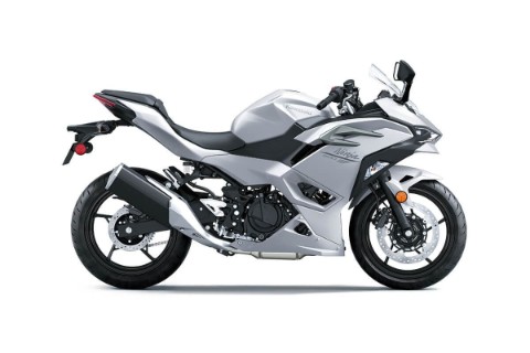 Used 2025 Kawasaki Ninja® 500 ABS Metallic Flat Spark Black