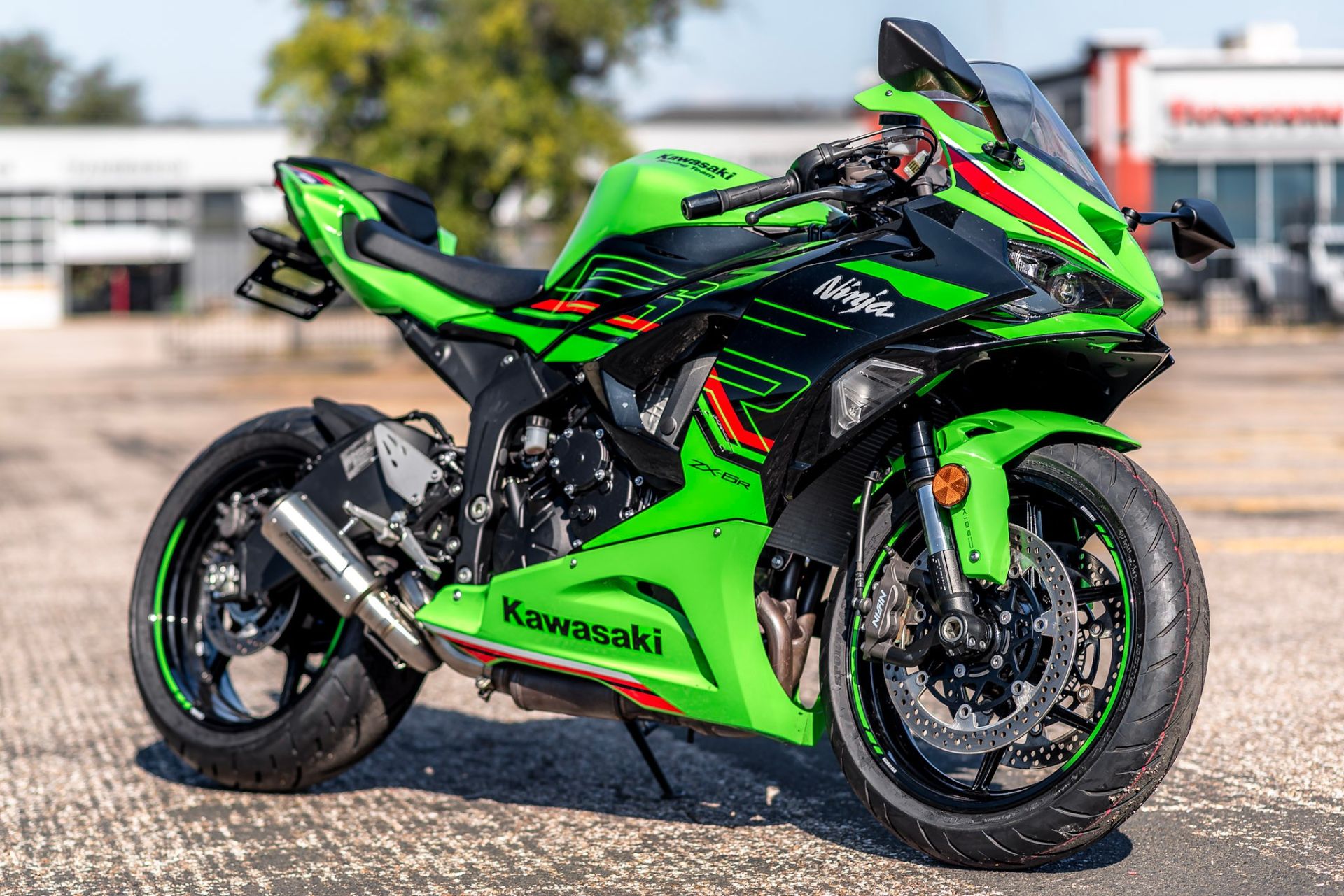 Used 2024 Kawasaki Ninja ZX-6R ABS GREEN