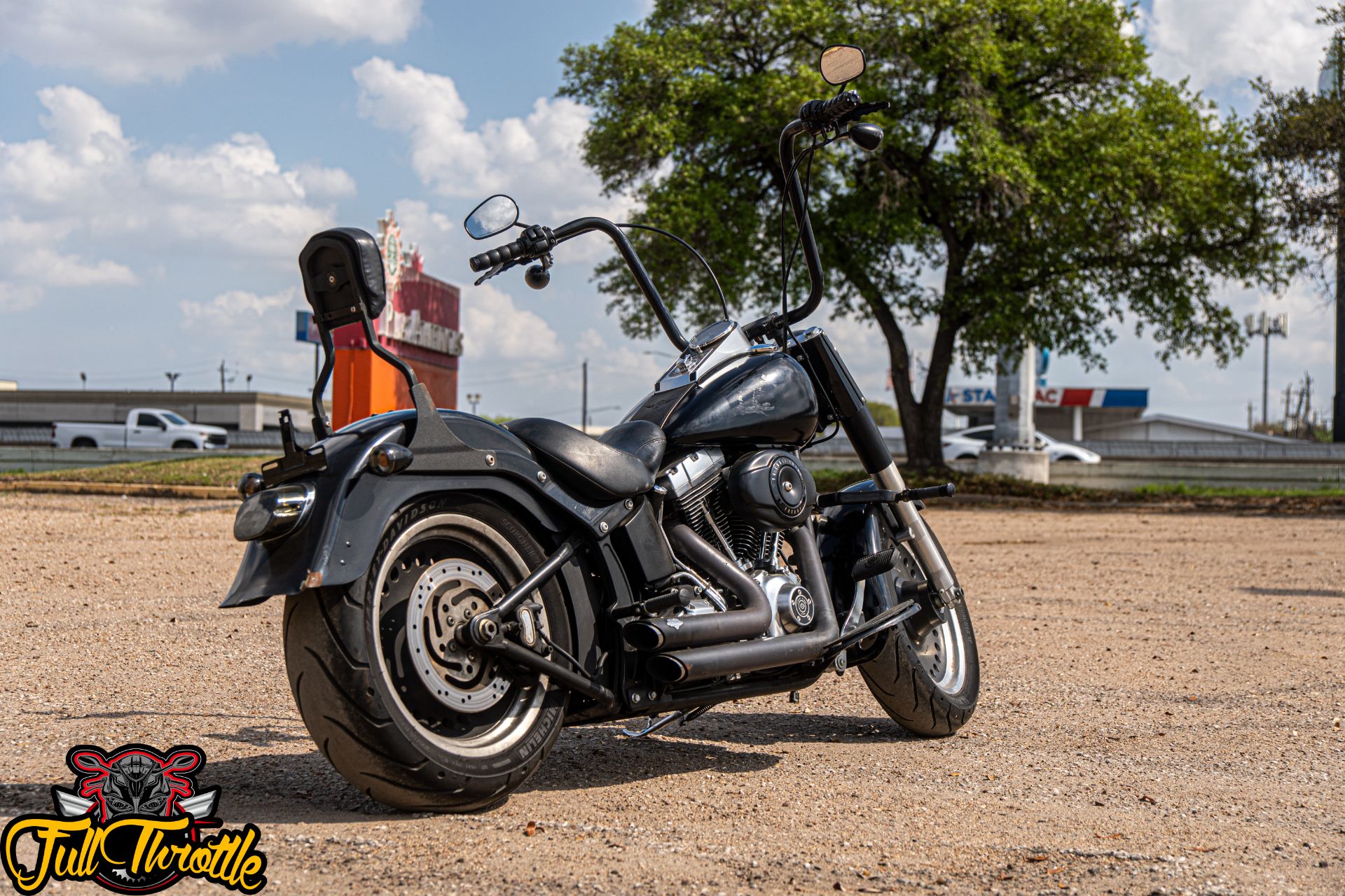 Used 2010 Harley-Davidson Softail® Fat Boy® Lo Vivid Black