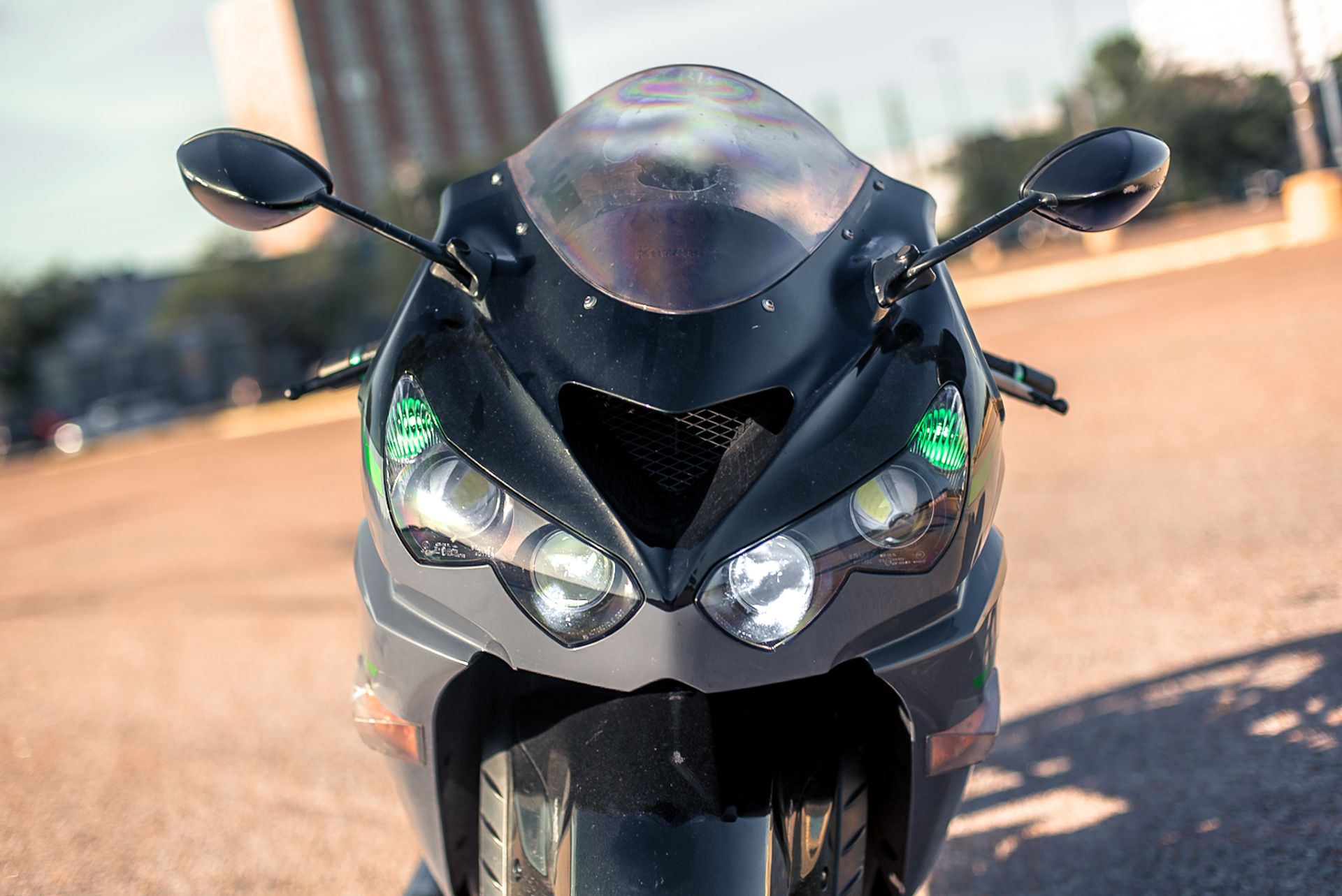 HOUSTON スタジャン XX-LARGE Used 2013 Kawasaki Ninja® ZX™-14R Pearl Stardust White