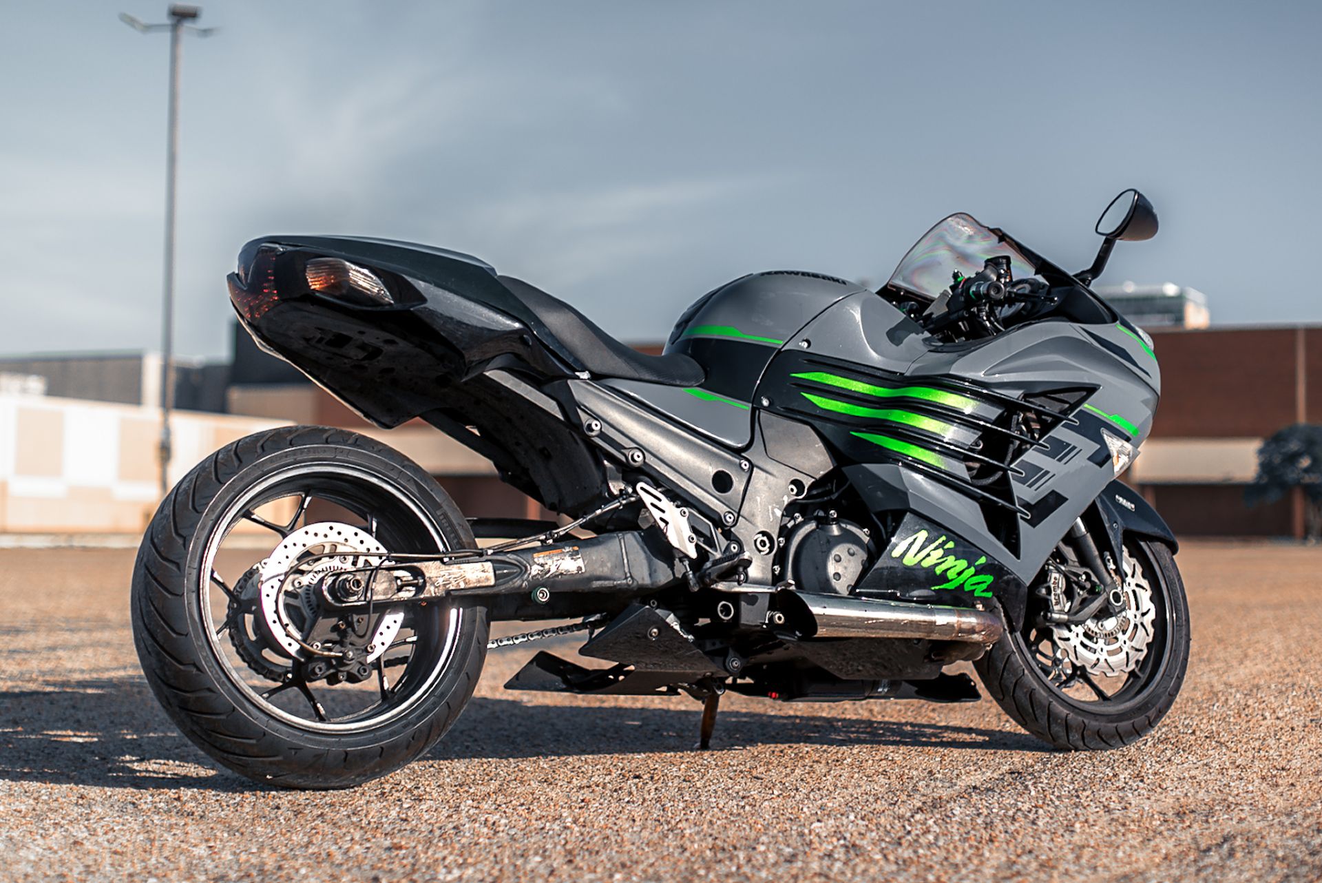 N.R 1019 シルバー L Used 2021 Kawasaki Ninja ZX-14R ABS Pearl Storm Gray / Metallic