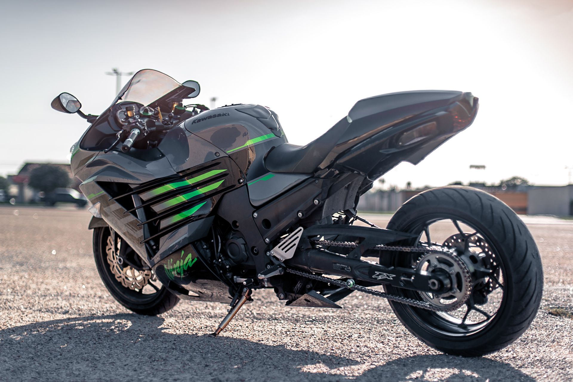 Used 2021 Kawasaki Ninja ZX-14R ABS Pearl Storm Gray