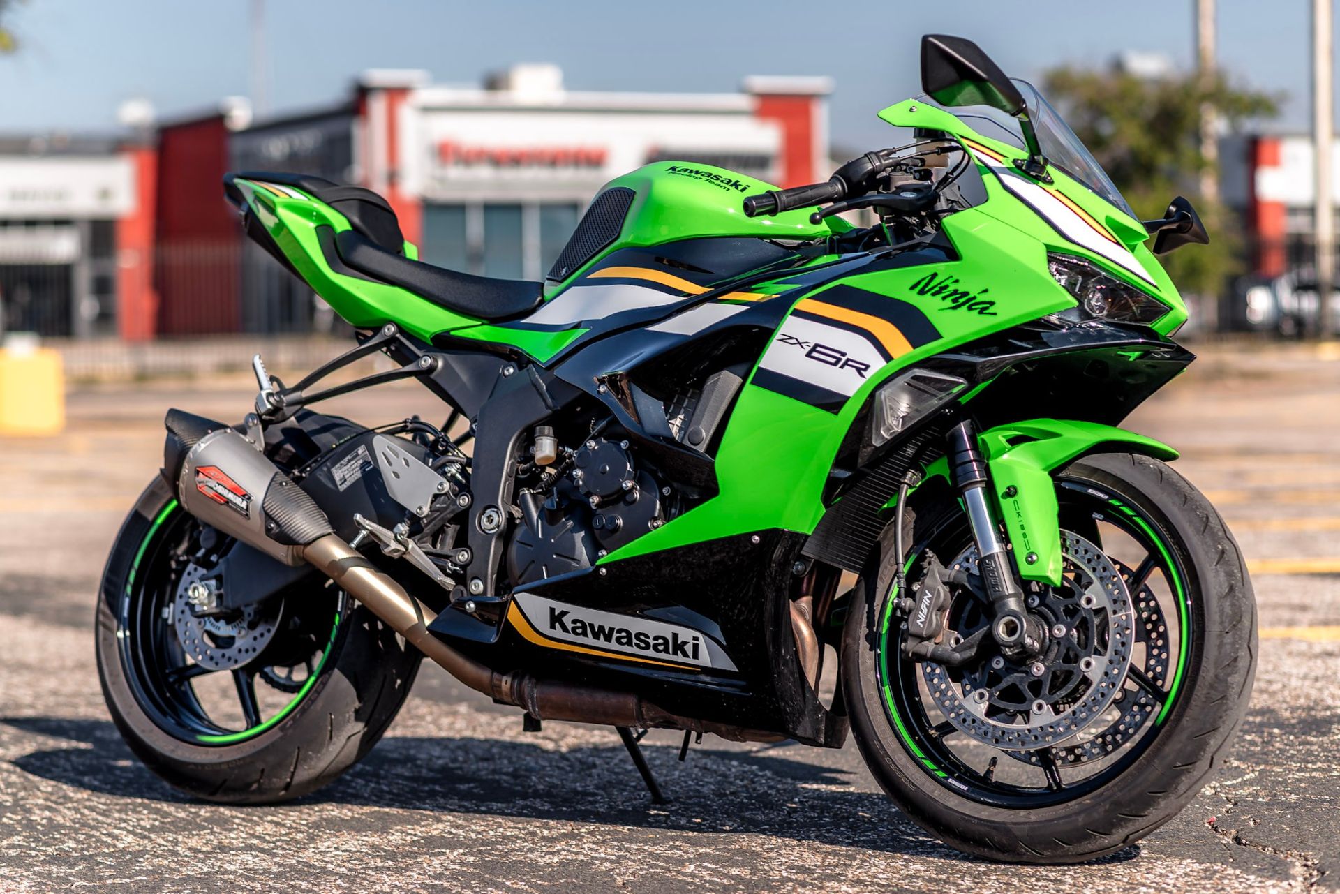 Used 2025 Kawasaki Ninja ZX-6R KRT Edition ABS Green