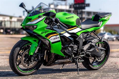 Used 2025 Kawasaki Ninja ZX-6R KRT Edition ABS Green