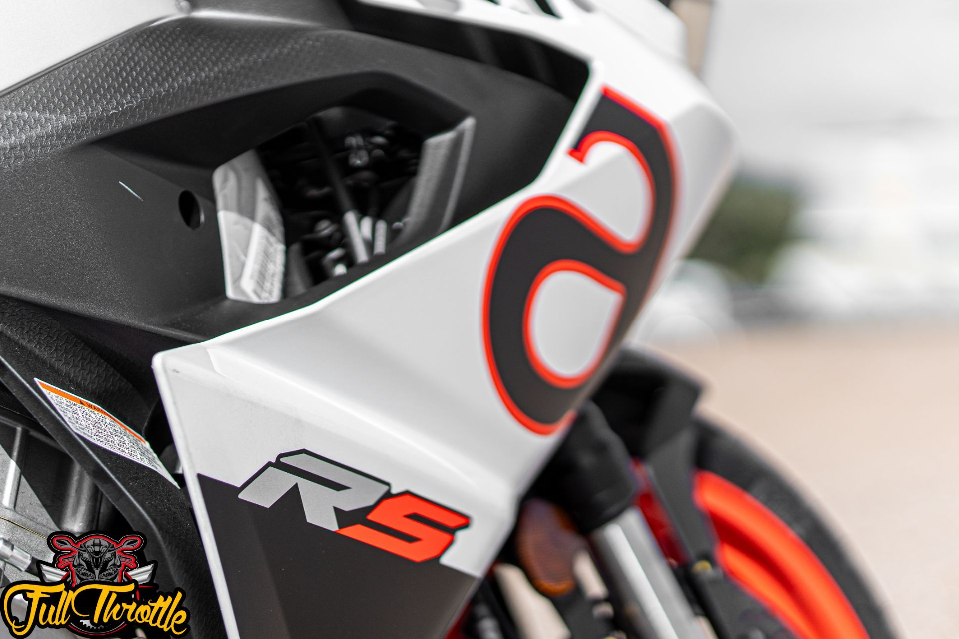 New 2025 Aprilia RS 457 Opalescent Light