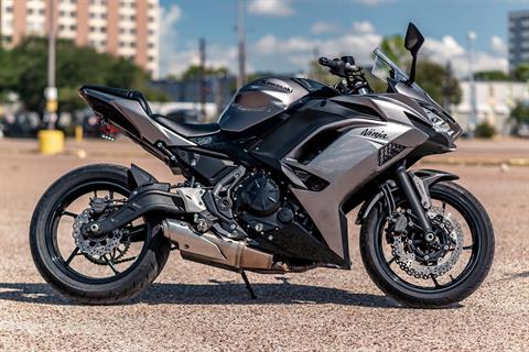 Gray タイクーン167㌢ Used 2021 Kawasaki Ninja 650 ABS GRAY