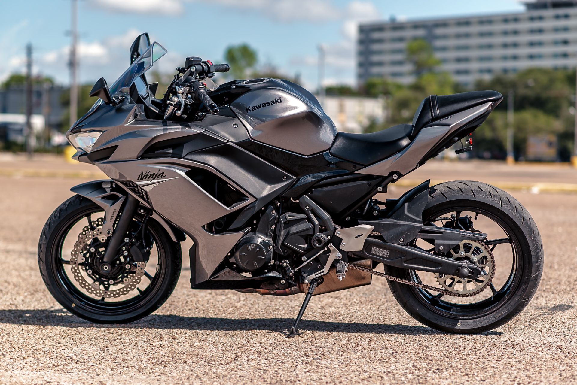 Used 2021 Kawasaki Ninja 650 ABS GRAY