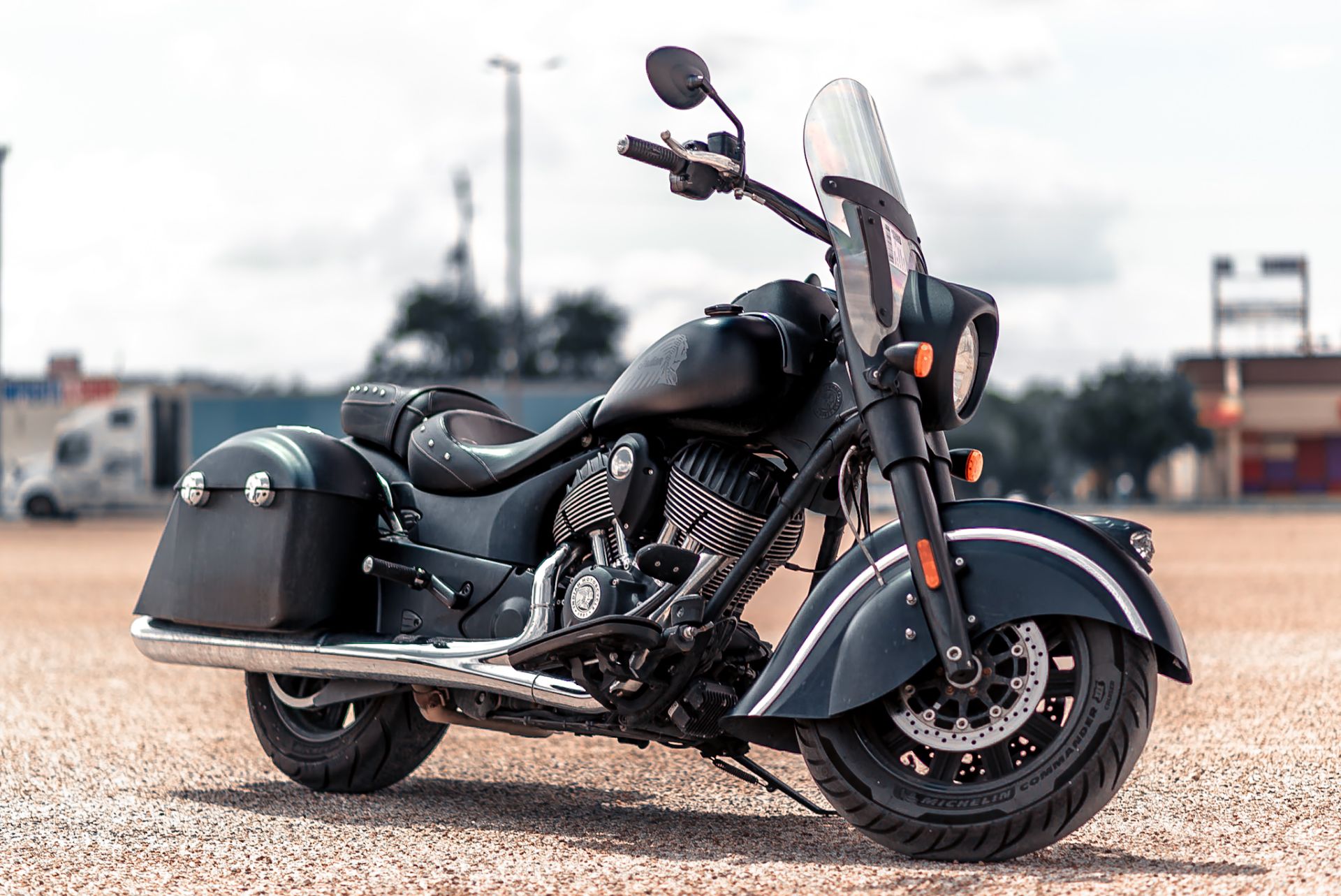 Used 2016 Indian Motorcycle Chief Dark Horse® Thunder Black Smoke