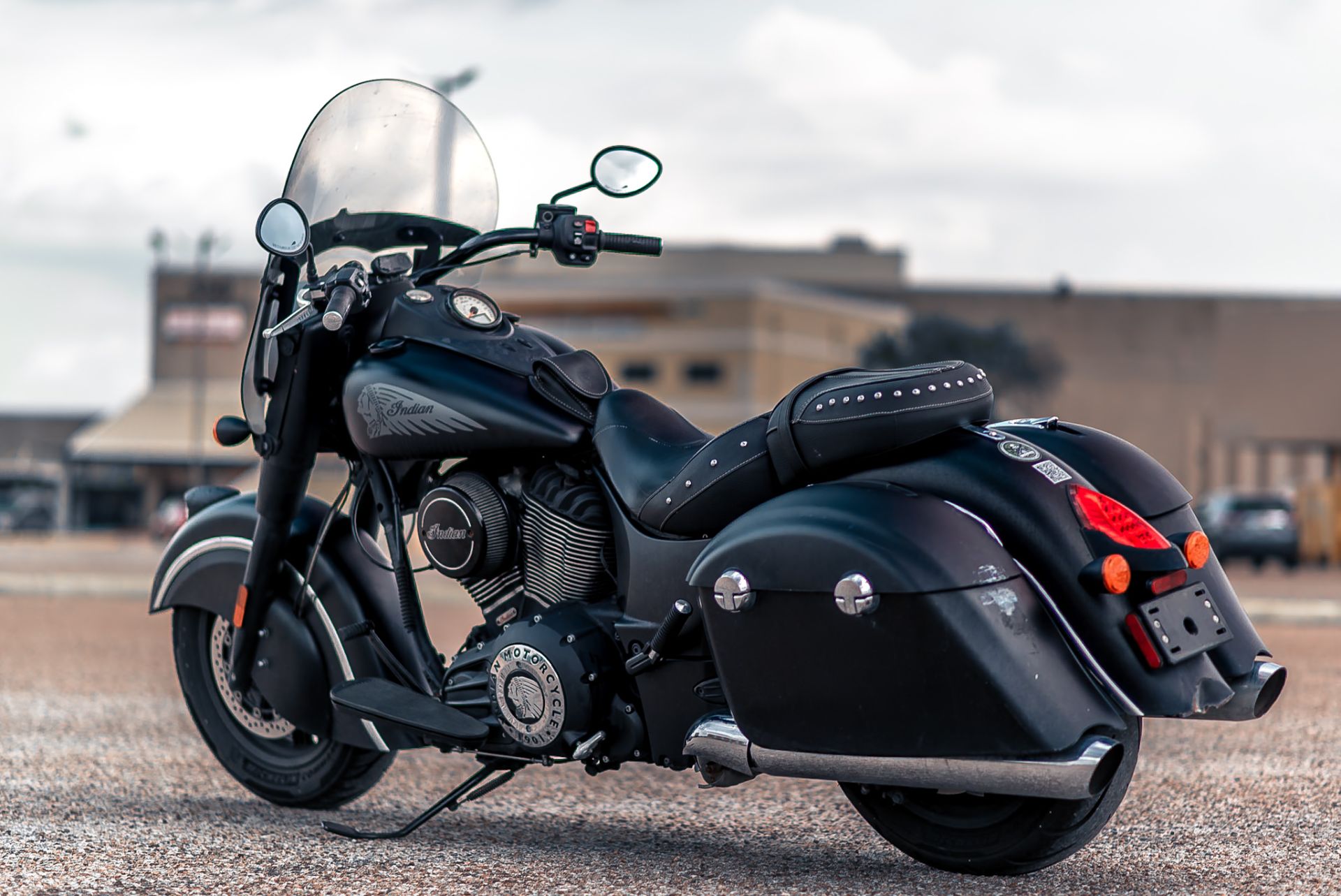 Used 2016 Indian Motorcycle Chief Dark Horse® Thunder Black Smoke