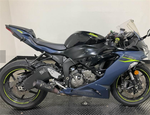 Houstonページ Used 2023 Kawasaki KAWASAKI NINJA ZX-6R Black & Blue